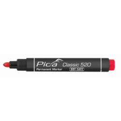 Pica 520/40 Permanent Marker Round Tip 1-4mm Red