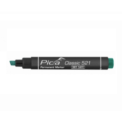 Pica 521/36 Permanent Marker Chisel Tip 2-6mm Green