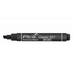 Pica 521/46 Permanent Marker Chisel Tip 2-6mm Black