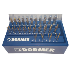 Dormer 43 Piece (Drill Boy) A002 Drill Bit Set 3mm-13mm x 0.5mm A099 DRILLBOY